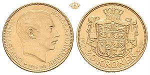 Christian X, 20 kroner 1916