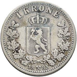 1 krone 1885