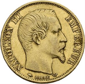 Napoleon III, 20 francs 1860 A