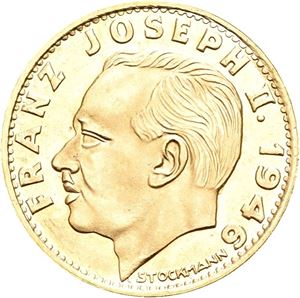Franz Joseph II, 10 franken 1946