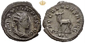 Philip II. AD 247-249. AR antoninianus (4,47 g).