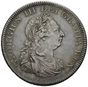 George III, Bank of England dollar 1804. Liten blankettfeil på revers/minor planchet defect on reverse. Ex. Oslo Mynthandel a/s nr.66 22/5-2011 nr.1706