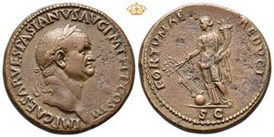 Vespasian. AD 69-79. Æ sestertius (26,19 g).