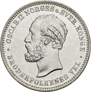 2 kroner 1904. Prakteksemplar/choice