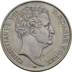 CHRISTIAN VIII 1839-1848. Speciedaler 1847. S.3