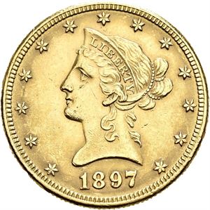 10 dollar 1897