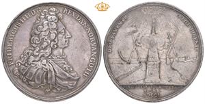 Frederik IV. Landmilitsen 1701. Wineke. Sølv