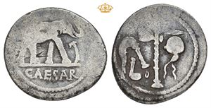 AR Denarius 49-48 BC