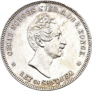 OSCAR I 1844-1859 Speciedaler 1857