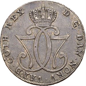 Christian VII 1766-1808. Speciedaler 1777. S.2