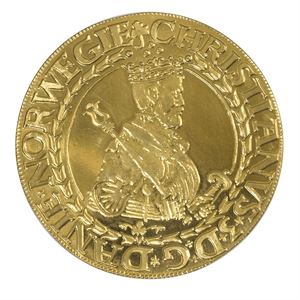 Christianiamessen 1981. Øivind Hansen. Gull (900/1000). 34.17 g. 40 mm. Dette er medalje nr.11 av et opplag på kun 13 stk.