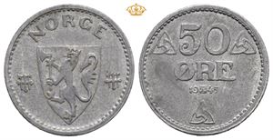 50 øre 1945, zink