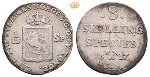 Norway. 8 skilling 1817