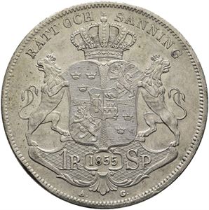 Riksdaler 1855