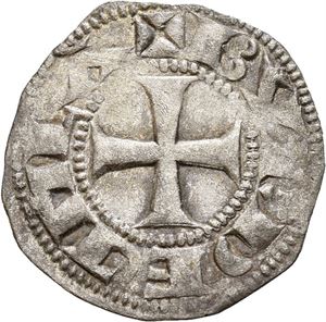 Aquitaine, Guillaume IX eller X 1086-1120, 1120-1157, denier, Bordeaux