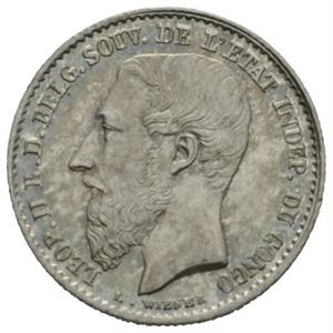 Leopold II, 50 centimes 1896