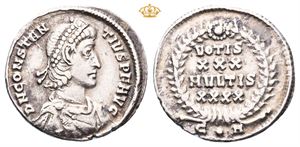 Constantius II, AD 337-361. AR siliqua (3,03 g)