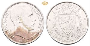Norway. 1 krone 1914. Små kantskader/minor edge nicks