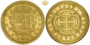 8 Escudos 1687/3