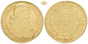 Ferdinand VII, 8 escudos 1814. Nuevo Reino