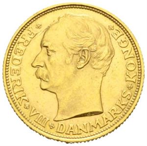 Frederik VIII, 20 kroner 1910.