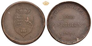 12 skilling riksbankstegn 1813