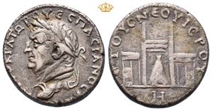 CYPRUS, Koinon of Cyprus. Vespasian, AD 69-79. AR tetradrachm (12,70 g).