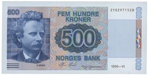 500 kroner 1996. 2102971528.