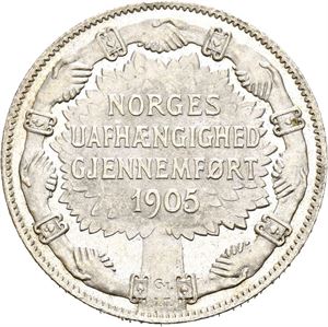 Haakon VII. 2 kroner 1907
