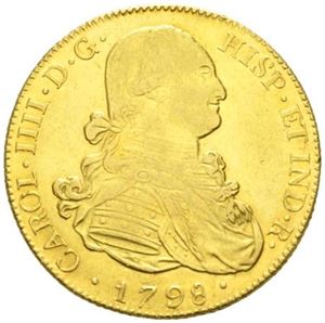 Carl IV, 8 escudos 1798
