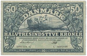 50 kroner 1941 C. No. 4091448
