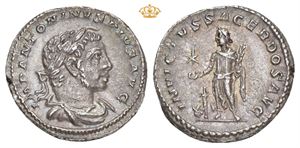 AR Denarius 219 AD