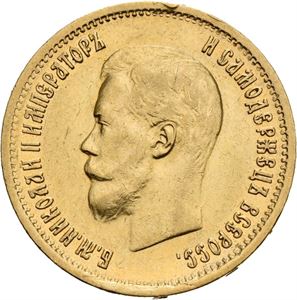 Nikolai II, 10 rubel 1899