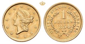 1 dollar 1854