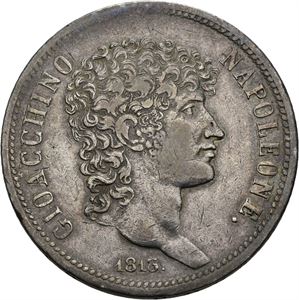 Napoli & Sicilia, Joachim Murat, 5 lire 1813