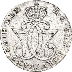 CHRISTIAN VII 1766-1808 Speciedaler 1776. S.3