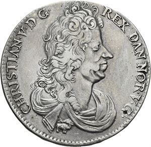 CHRISTIAN V 1670-1699. KONGSBERG. Speciedaler 1694. "Danner Kongis…". S.16