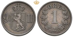 1 øre 1885