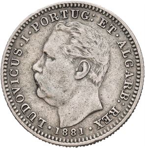 1/2 rupia 1881