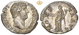 AR Denarius, AD 136