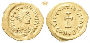 Tiberius II Constantine, AD 578-582. AV tremissis (1,45 g)