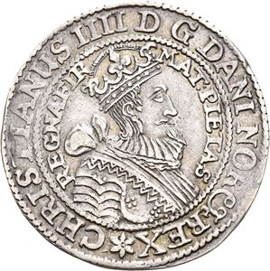 CHRISTIAN IV 1588-1648 1/2 speciedaler 1635. RR. S.4