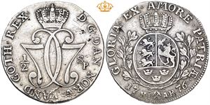 1/2 speciedaler 1776