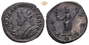 Maximianus, AD 286-305. Æ antoninianus (4,16 g; 22 mm)