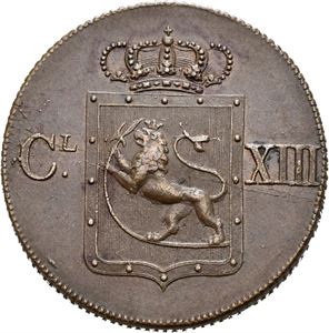 CARL XIII 1814-1818, KONGSBERG, 1 skilling 1816