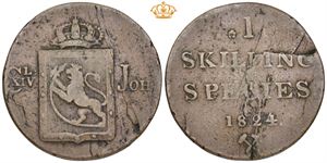 1 skilling 1824