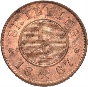 1/2 skilling 1867
