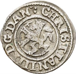 Christian IV 1588-1648. 2 skilling 1648. S.42