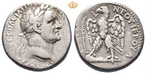 SYRIA, Seleucis and Pieria. Antioch. Vespasian, AD 69-79. AR tetradrachm (13,91 g).