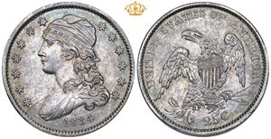 1/4 Dollar 1834